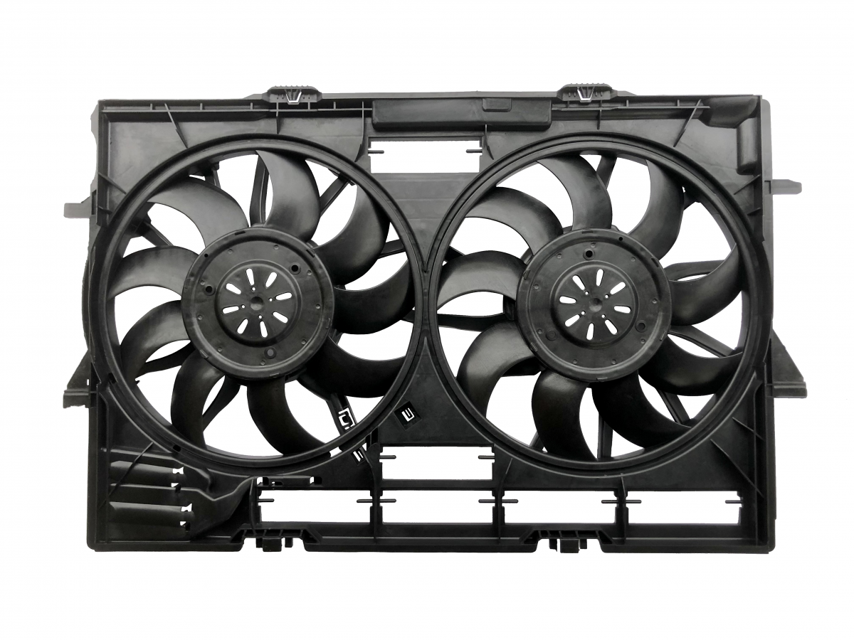 Kühlerlüftergehäuse + Flügel Audi Q5 2012-