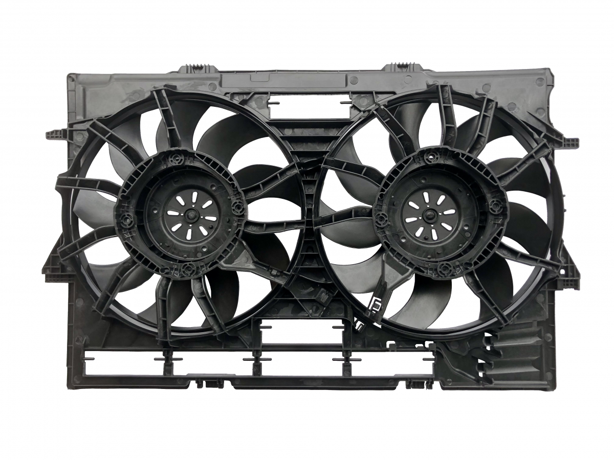 Kühlerlüftergehäuse + Flügel Audi Q5 2012-