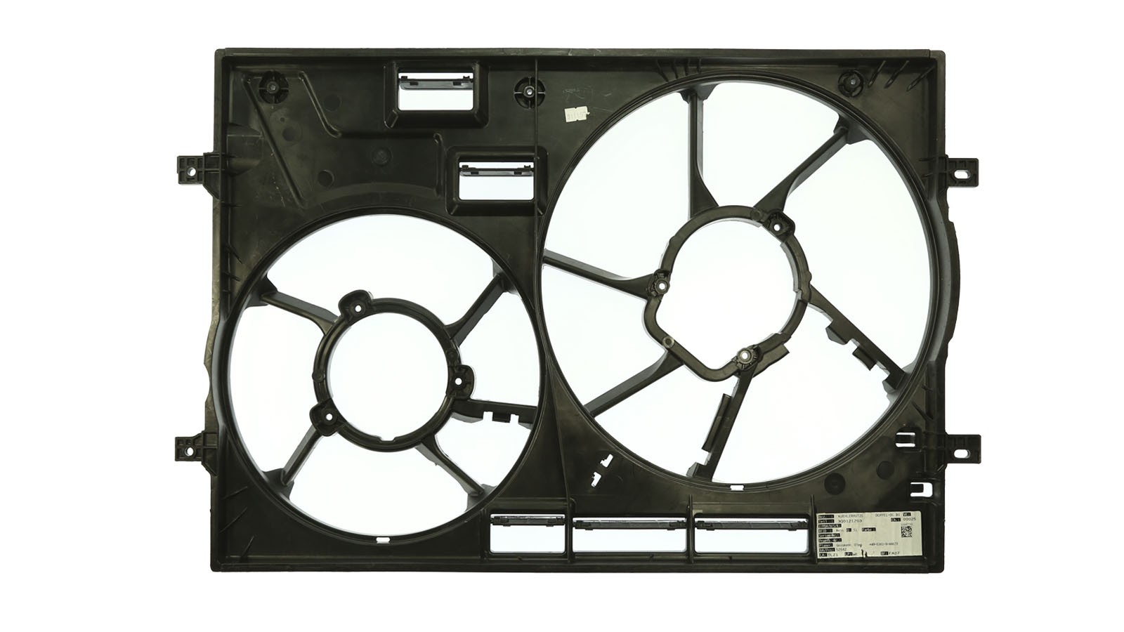 Kühlerlüftergehäuse Volkswagen VW Tiguan II 16-18 Original