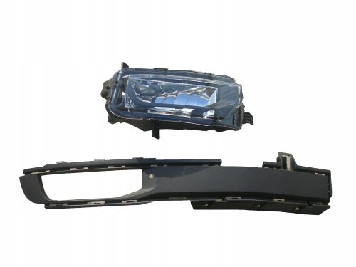 Gitter Blende + Halogen rechts Volkswagen Multivan T6 Lift 2015-2020