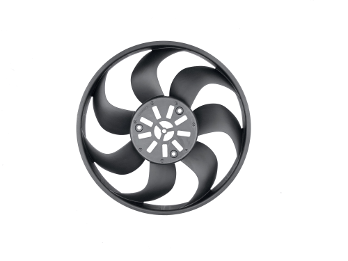 Der Lüfterpropeller des Kühlers Fiat Talento 2.0 dCi 2019-2021 214817257R